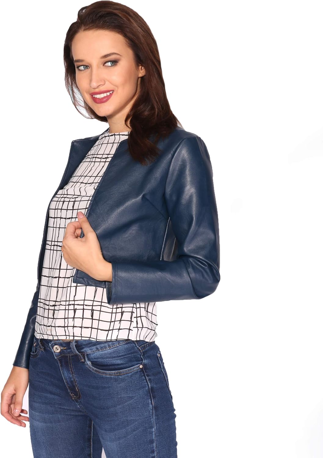 ジャケット・アウター highlight cropped jacket highlight cropped jacket